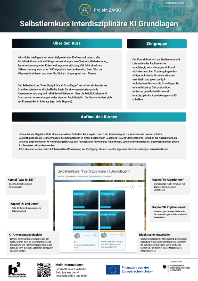 Selbstlernkurs Interdisziplinäre KI Grundlagen